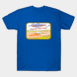 Yellowstone National Park Trails T-Shirt